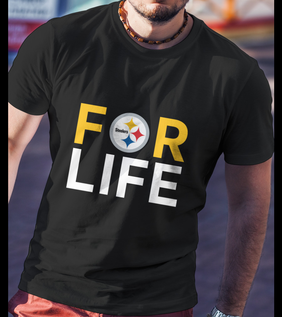 For Life Steelers Fans Pittsburgh Essence T-Shirt
