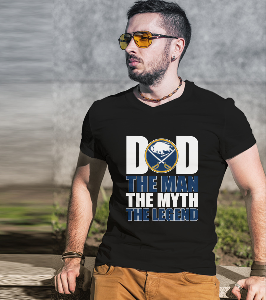 Buffalo Sabres Dad The Man The Myth The Legend T-Shirt