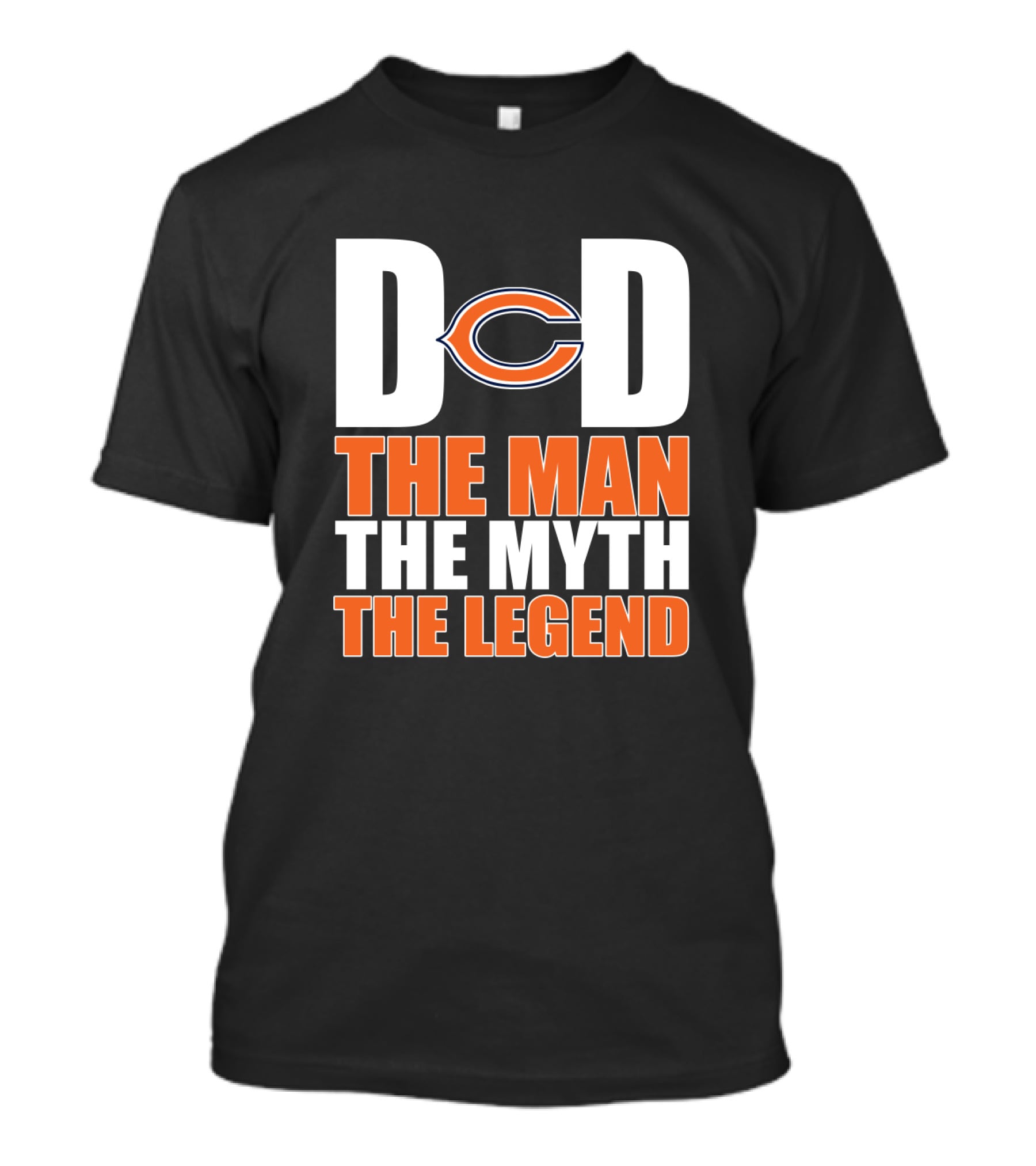 Chicago Bears Dad The Man The Myth The Legend T-Shirt