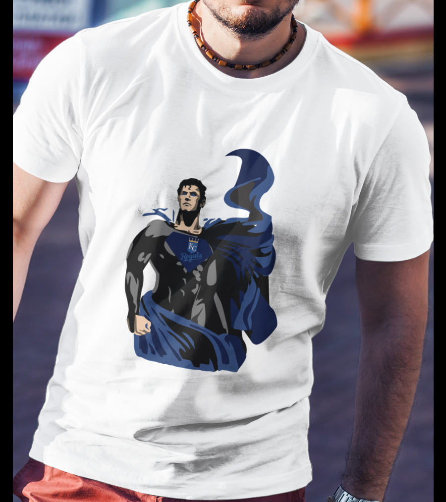 Kansas City Royals Superman Mashup T-Shirt