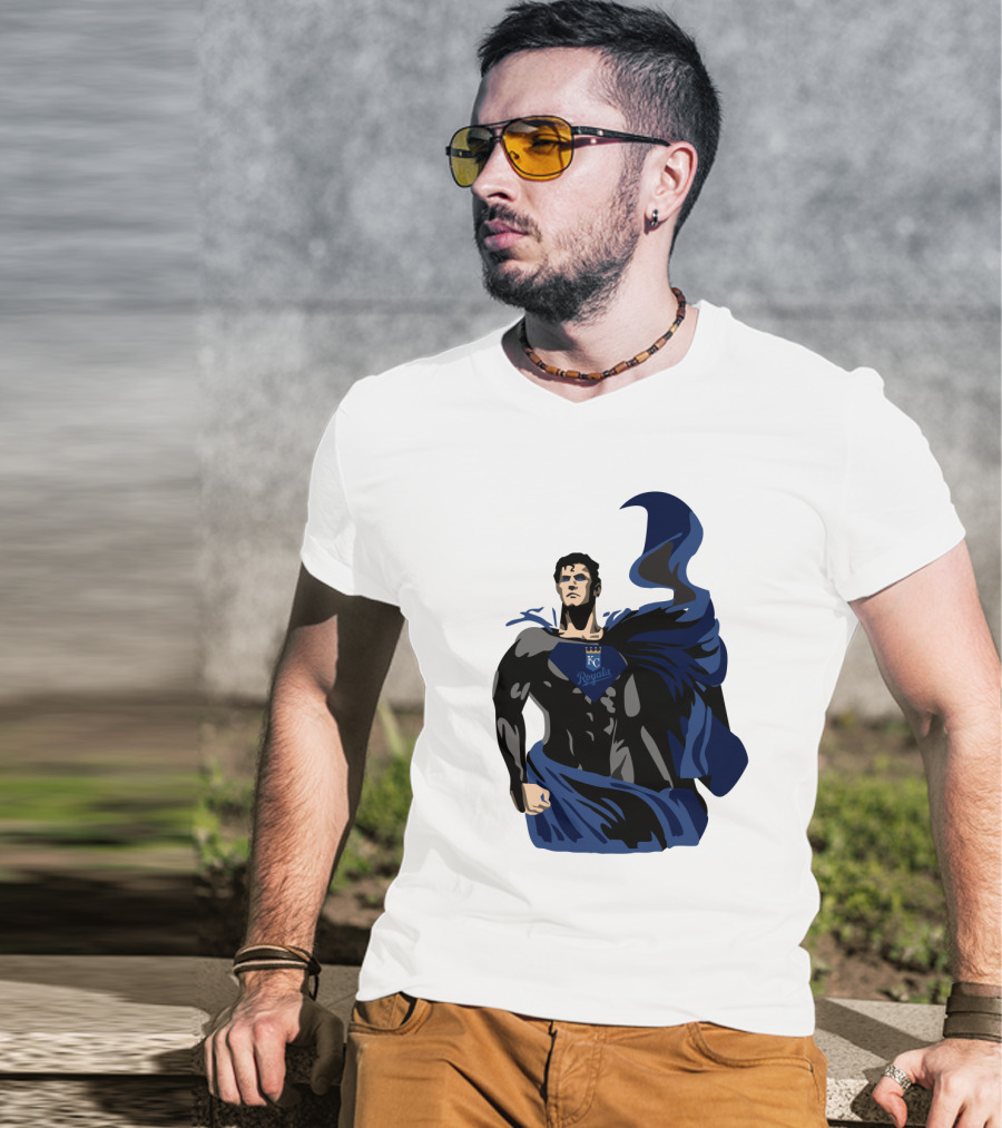 Kansas City Royals Superman Mashup T-Shirt