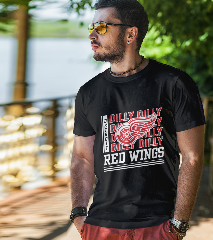 Detroit Red Wings Dilly Dilly Red Wings T-Shirt