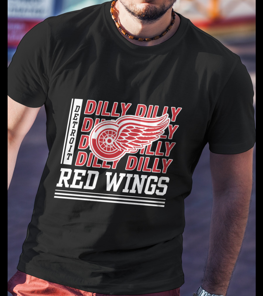 Detroit Red Wings Dilly Dilly Red Wings T-Shirt