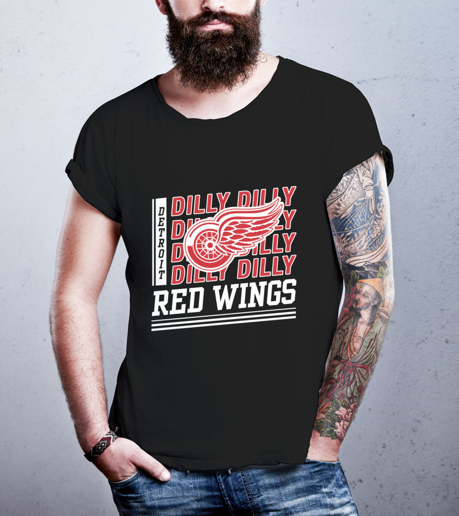 Detroit Red Wings Dilly Dilly Red Wings T-Shirt