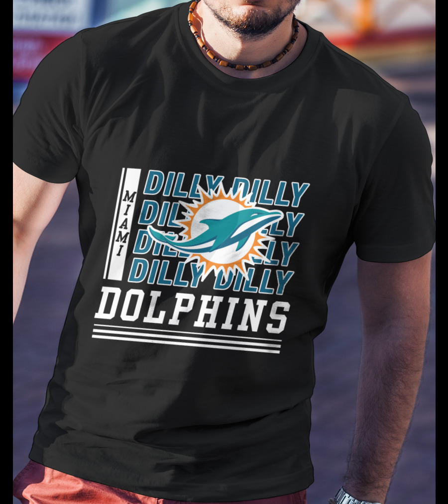 Miami Dolphins Dilly Dilly Dilly Bud Light T-Shirt