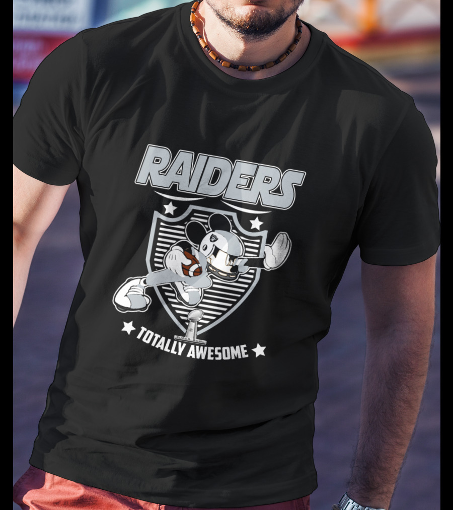 Raiders Mickey Totally Awesome T-Shirt
