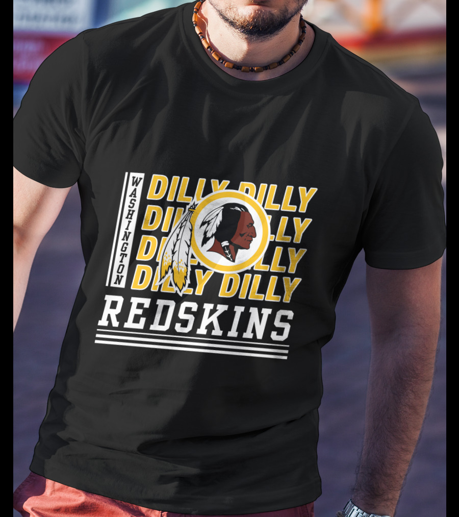 Washington Redskins Dilly Dilly Bud Light Collaboration T-Shirt