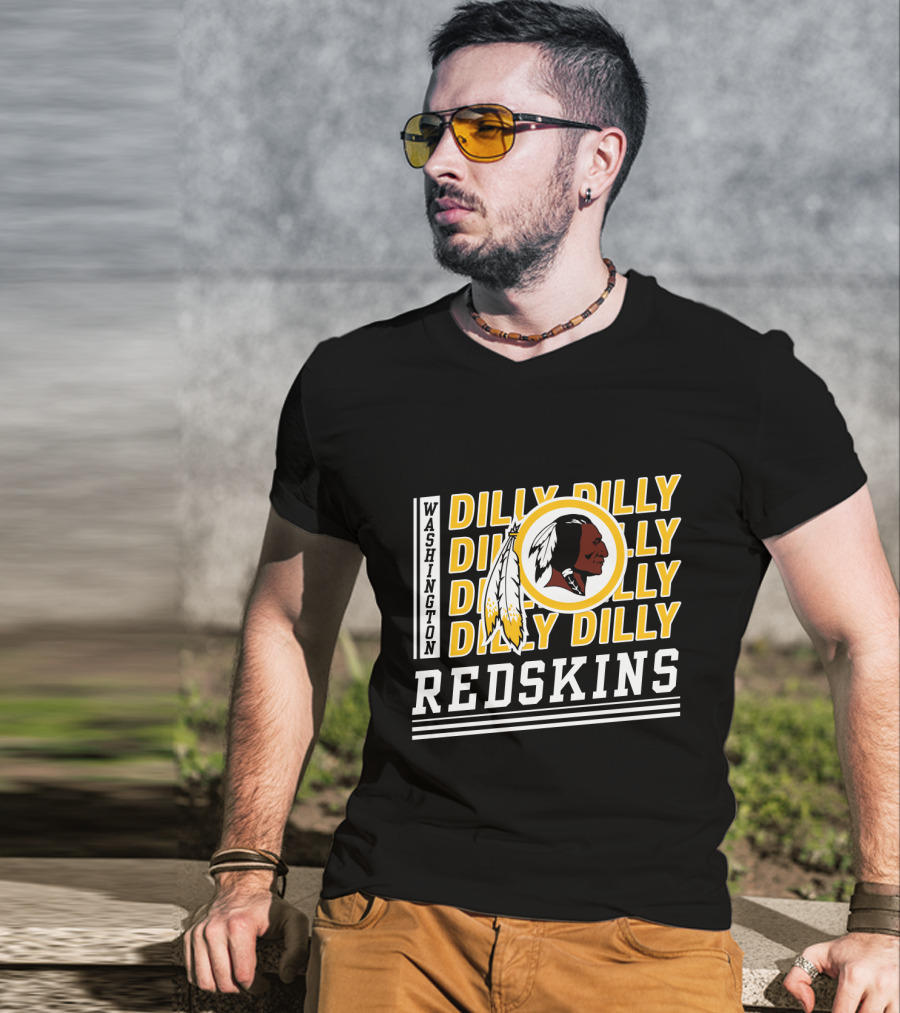 Washington Redskins Dilly Dilly Bud Light Collaboration T-Shirt
