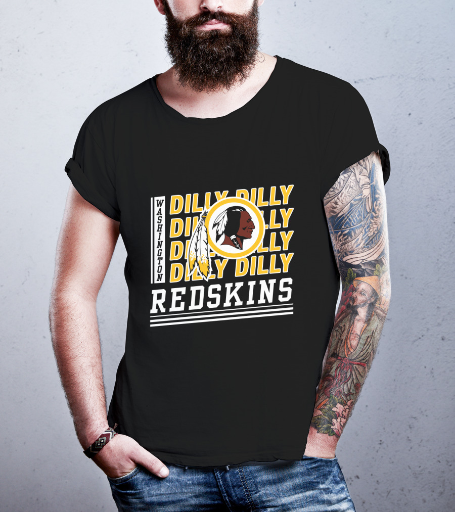 Washington Redskins Dilly Dilly Bud Light Collaboration T-Shirt