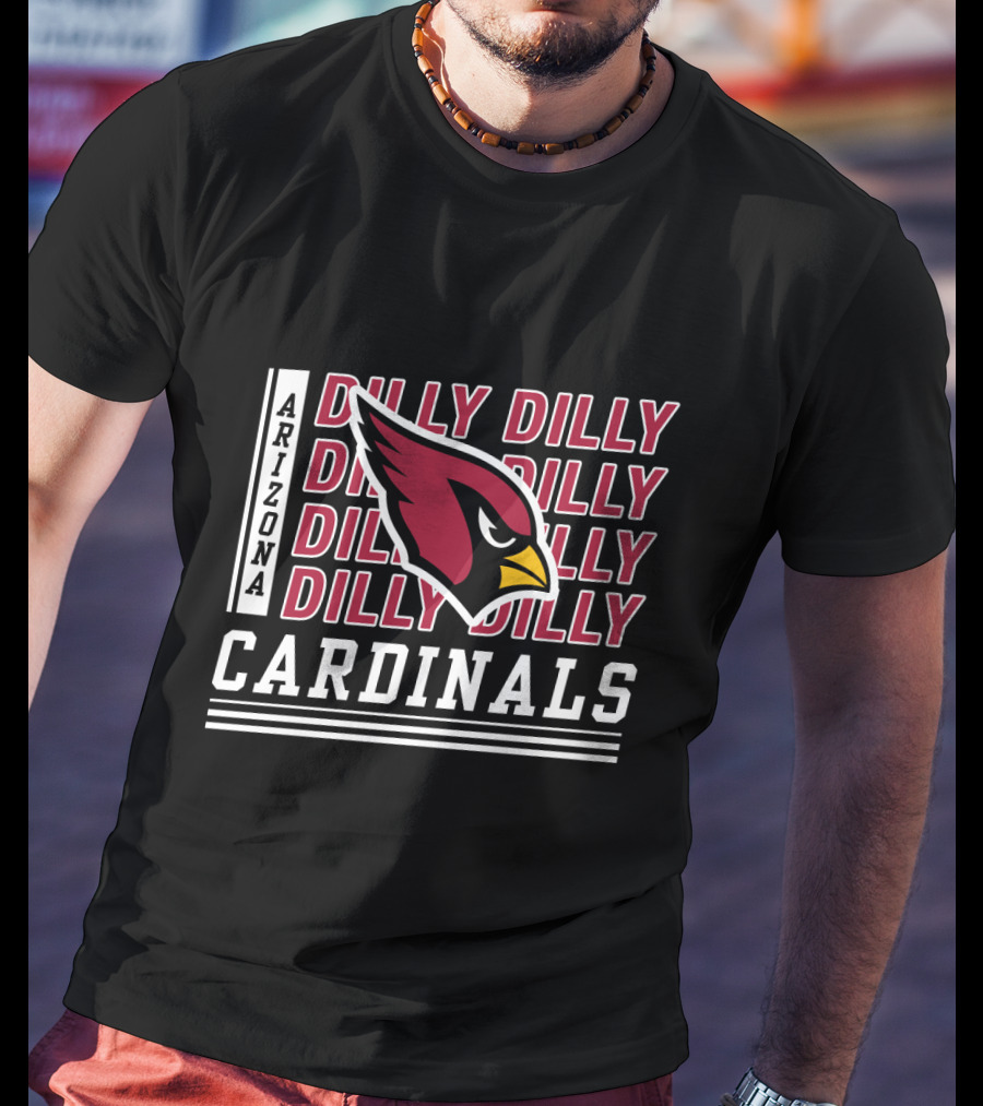 Arizona Cardinals Dilly Dilly Logo With Bud Light Collaboration T-Shirt