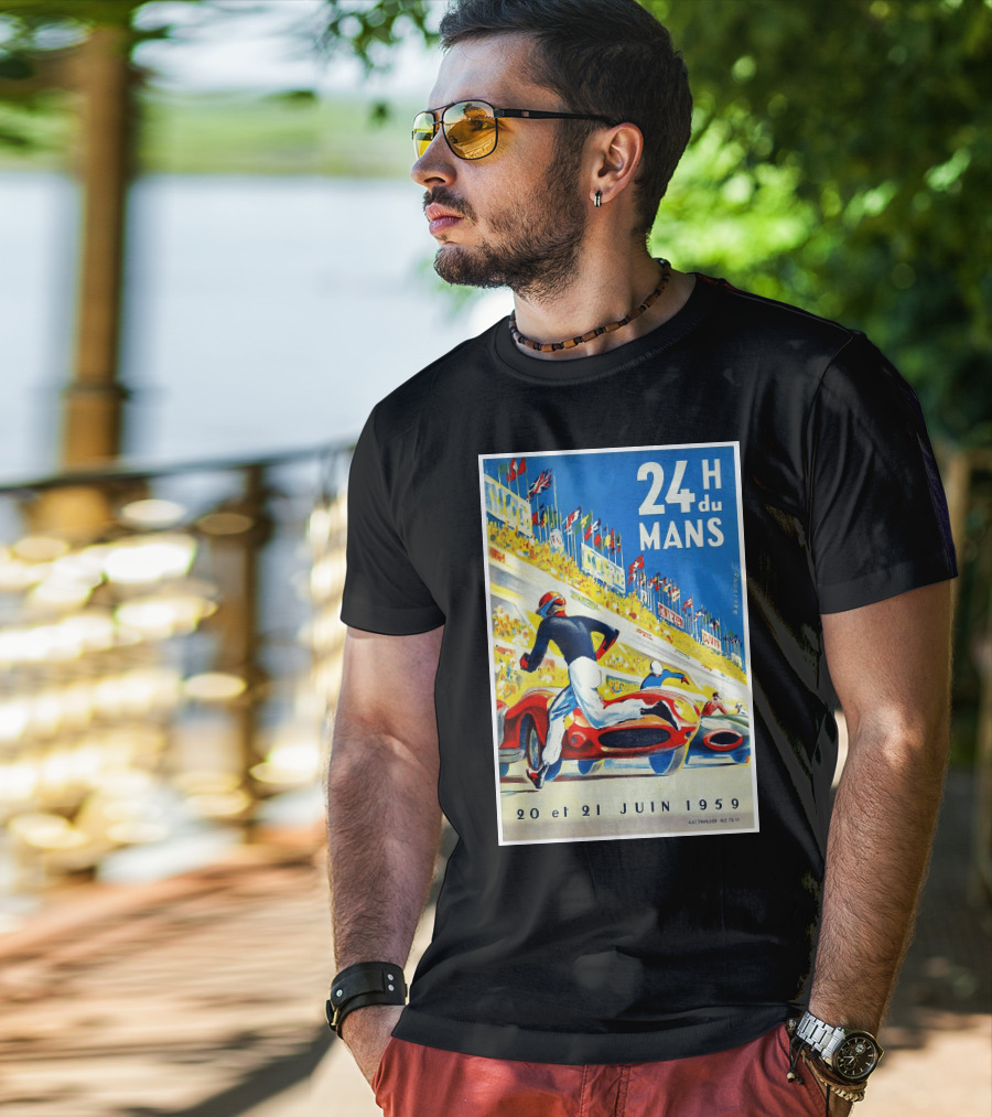 24 Heures Du Mans 20 Et 21 Juin 1959 Racing Event T-Shirt