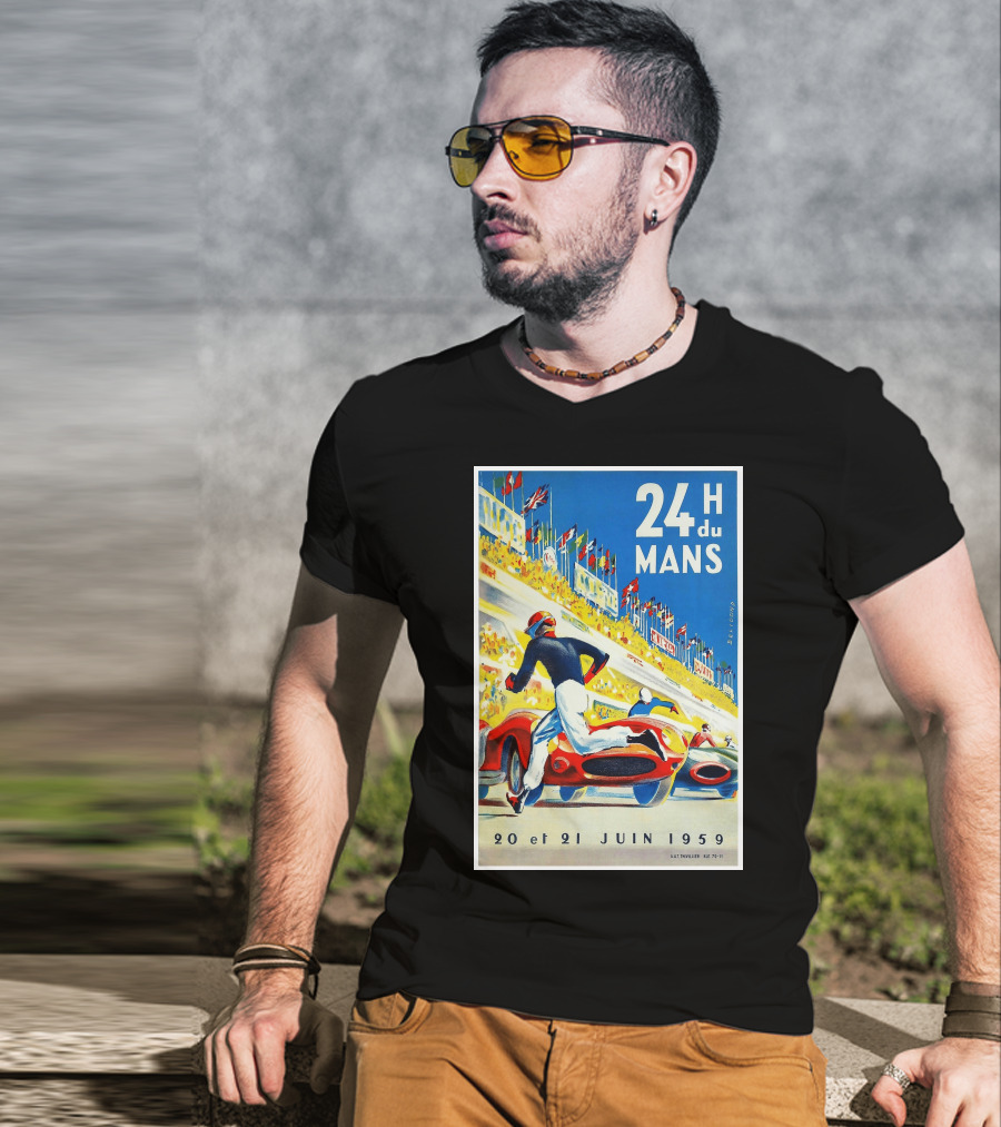 24 Heures Du Mans 20 Et 21 Juin 1959 Racing Event T-Shirt