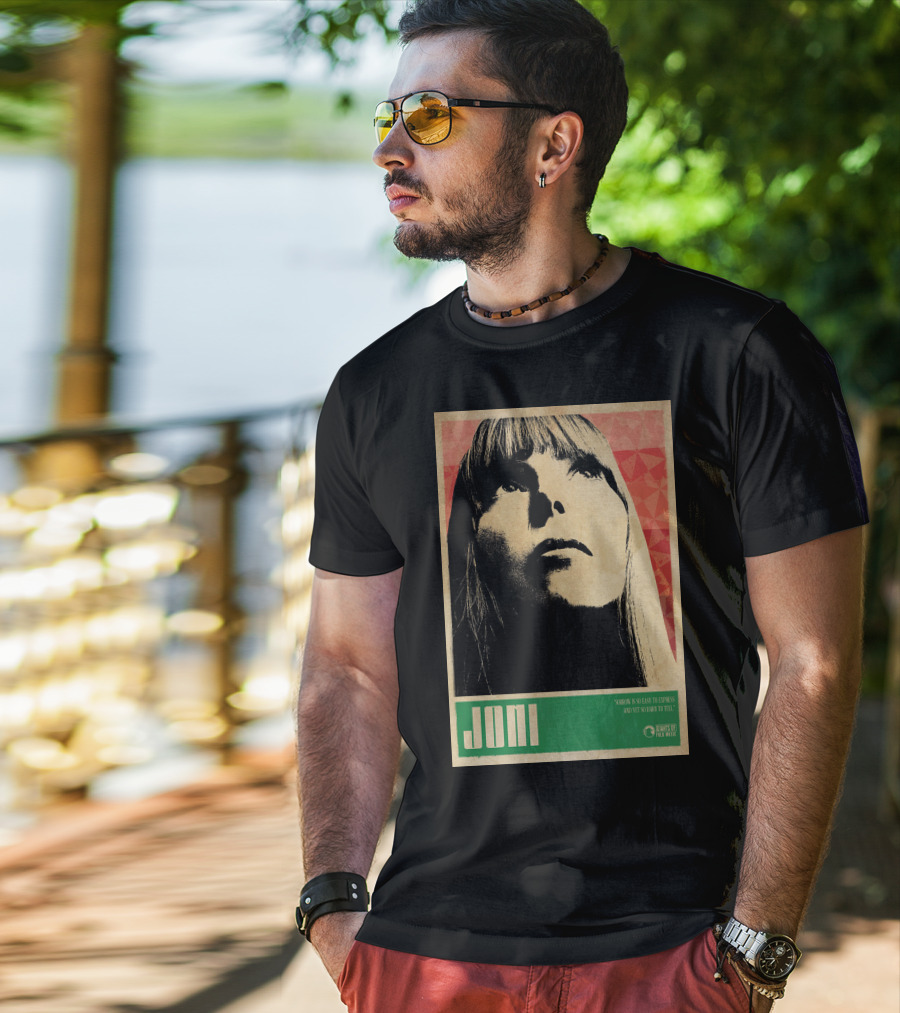 Joni Mitchell Express So Easy To Express So Hard To Feel T-Shirt