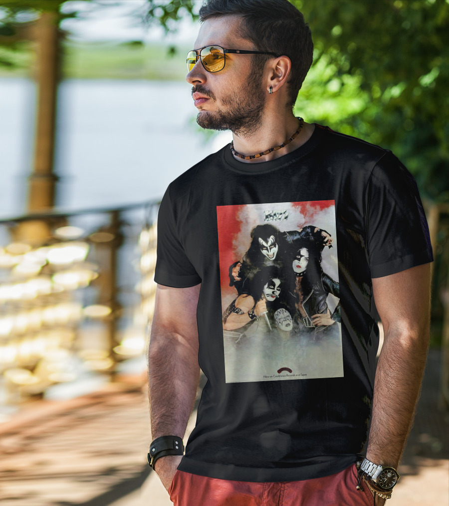Kiss Band New On Casablanca Records And Tapes T-Shirt