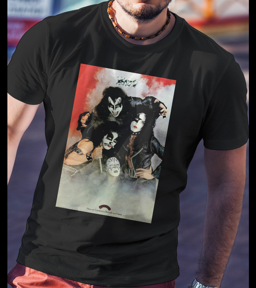 Kiss Band New On Casablanca Records And Tapes T-Shirt