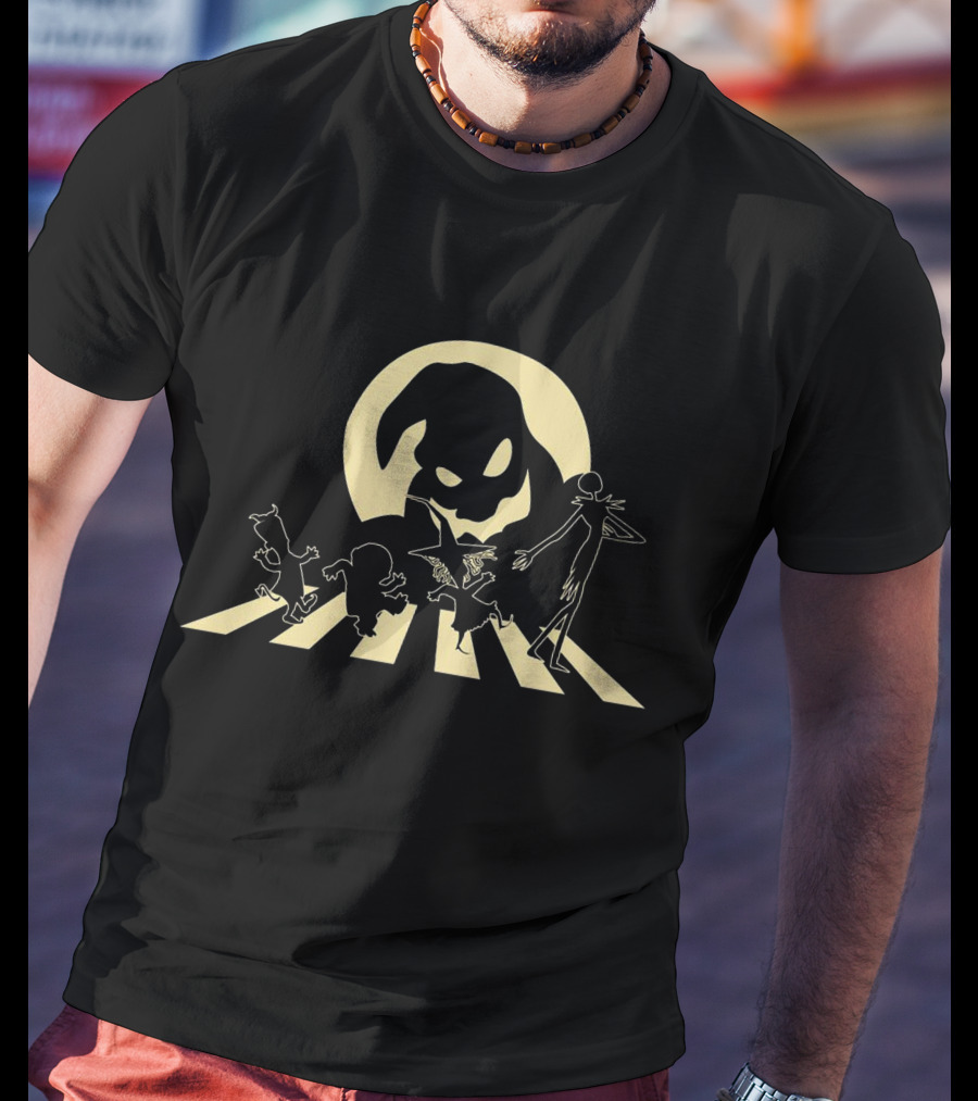 Nightmare Before Christmas Halloween Road T-Shirt