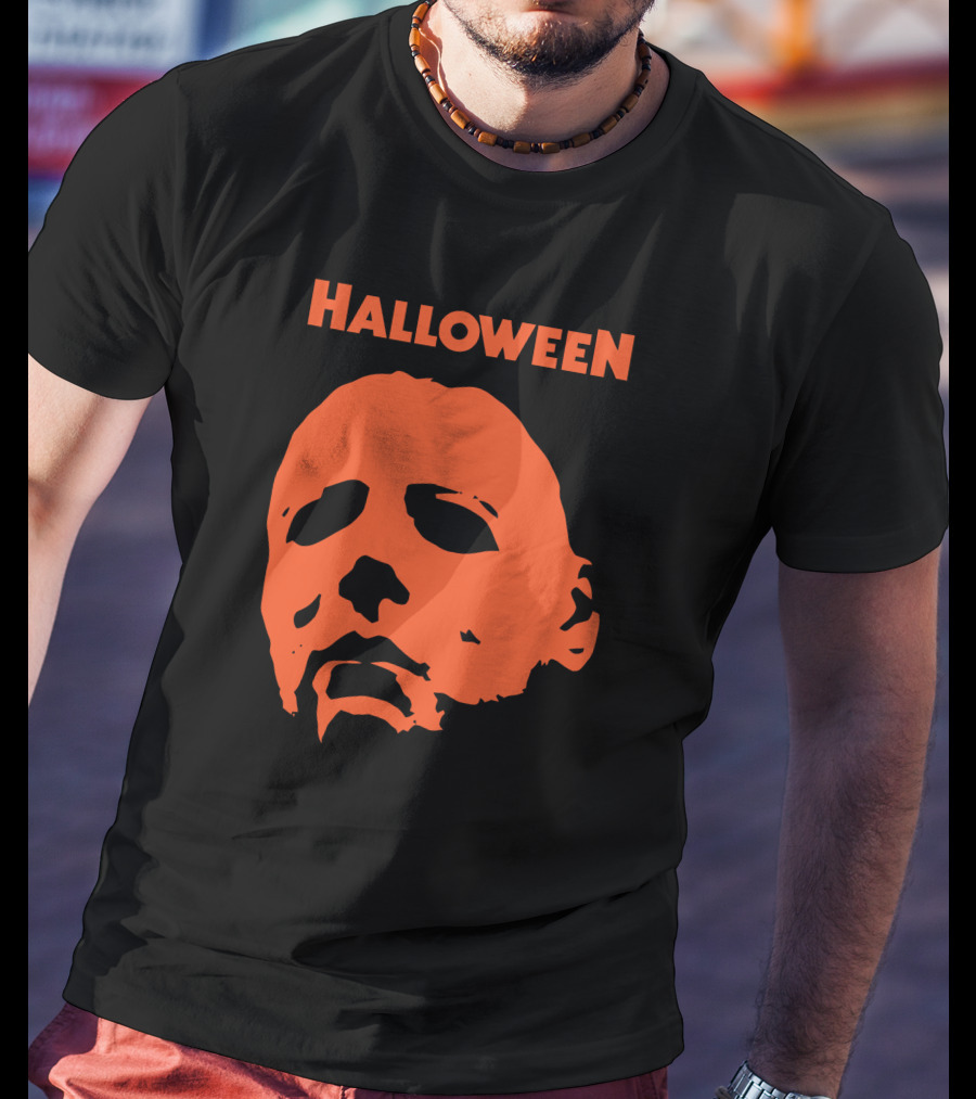 Halloween Michael Myers Face T-Shirt