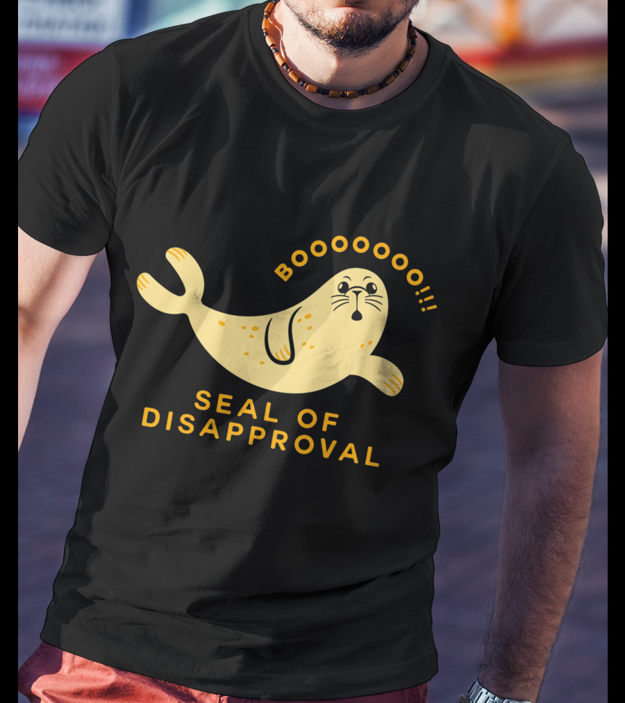 Booooooo Seal Of Disapproval T-Shirt