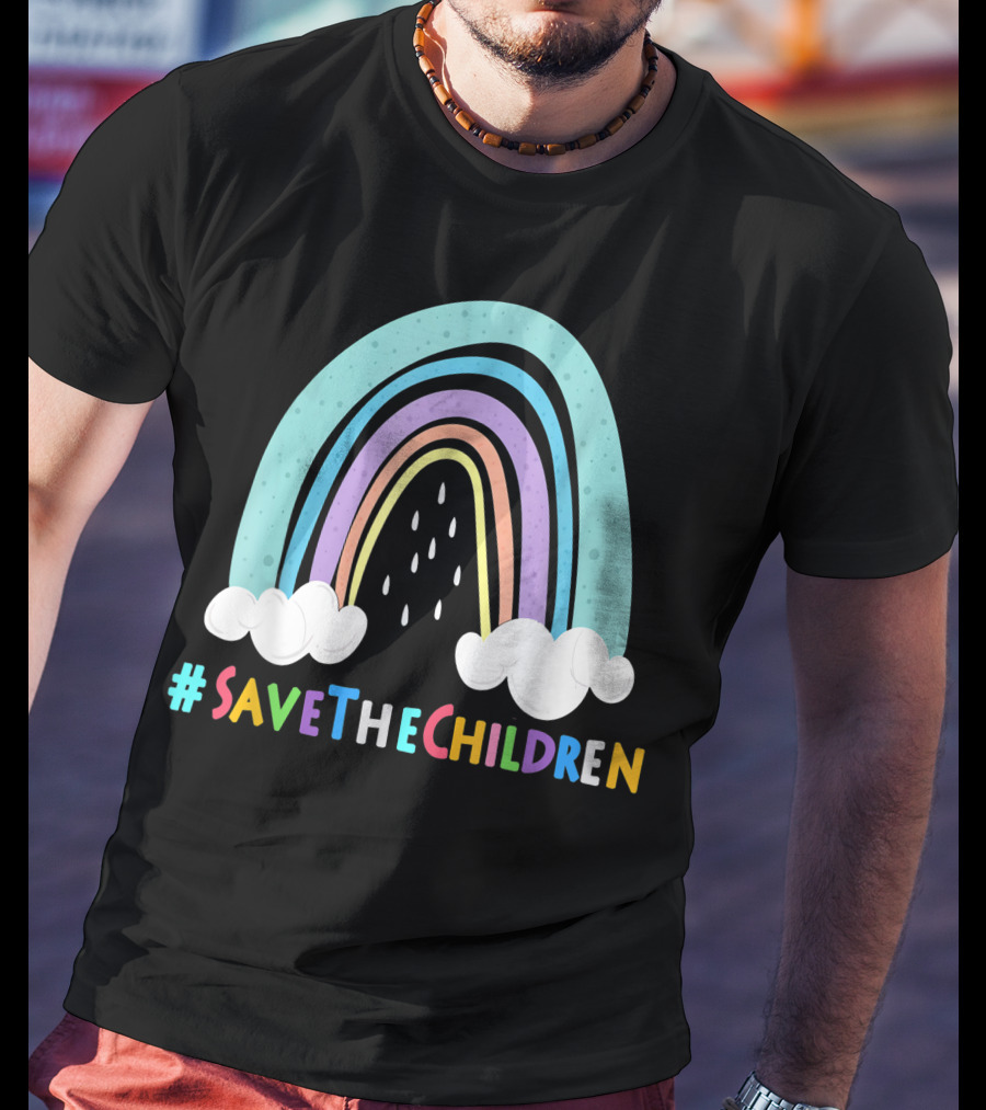 SaveTheChildren Rainbow End Child Trafficking T-Shirt