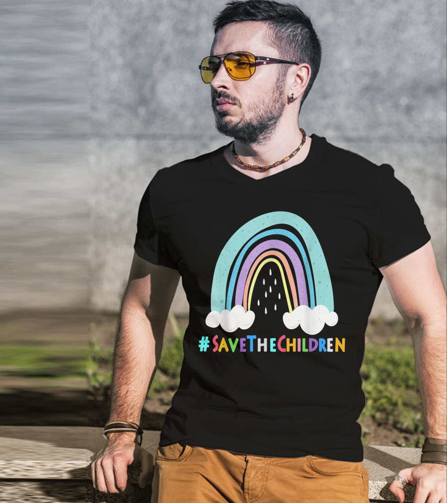 SaveTheChildren Rainbow End Child Trafficking T-Shirt