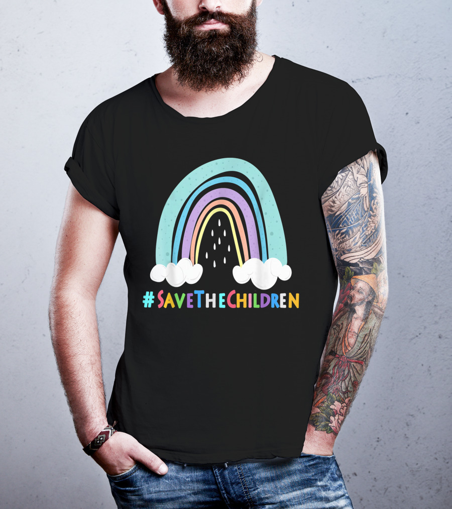SaveTheChildren Rainbow End Child Trafficking T-Shirt