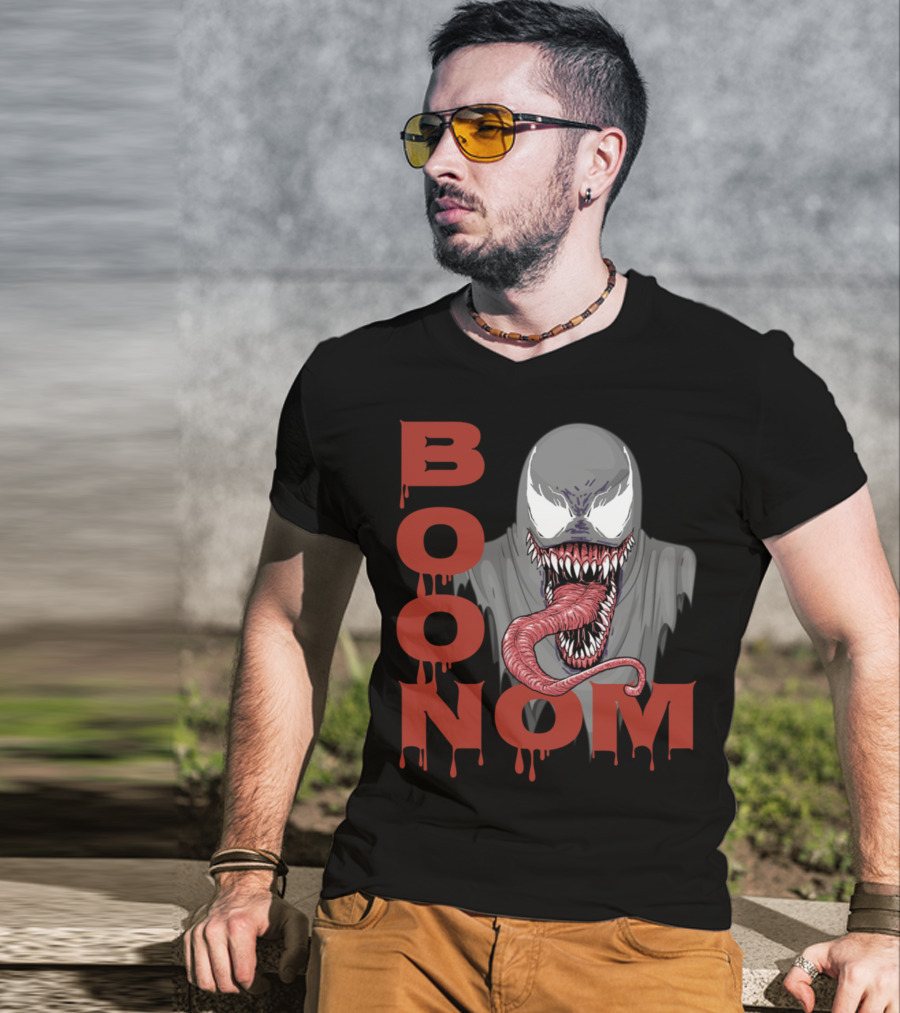 Boonom Venom-Inspired Parody Horror T-Shirt