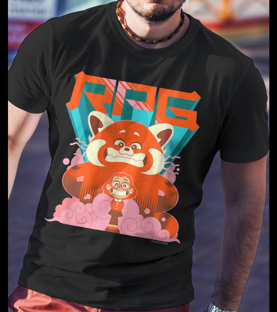 RPG Red Panda Girl Mei Disney Pixar T-Shirt