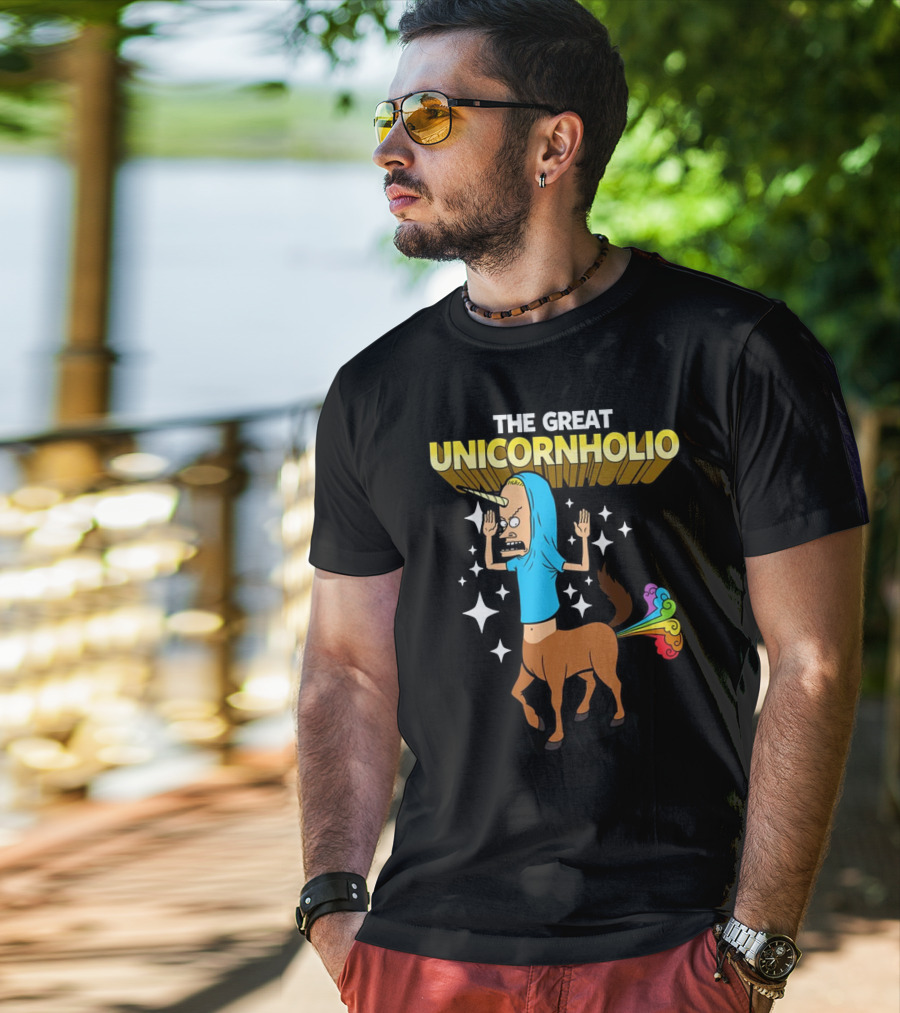 The Great Unicornholio Beavis And Butt-Head T-Shirt