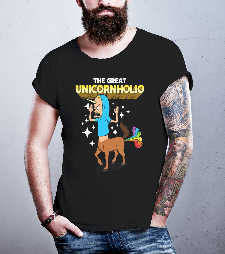 The Great Unicornholio Beavis And Butt-Head T-Shirt