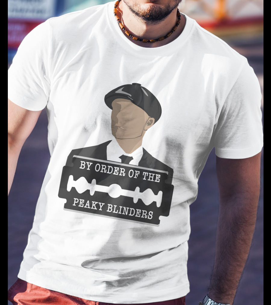 By Order Of The Peaky Blinders Razor Blade Hat T-Shirt