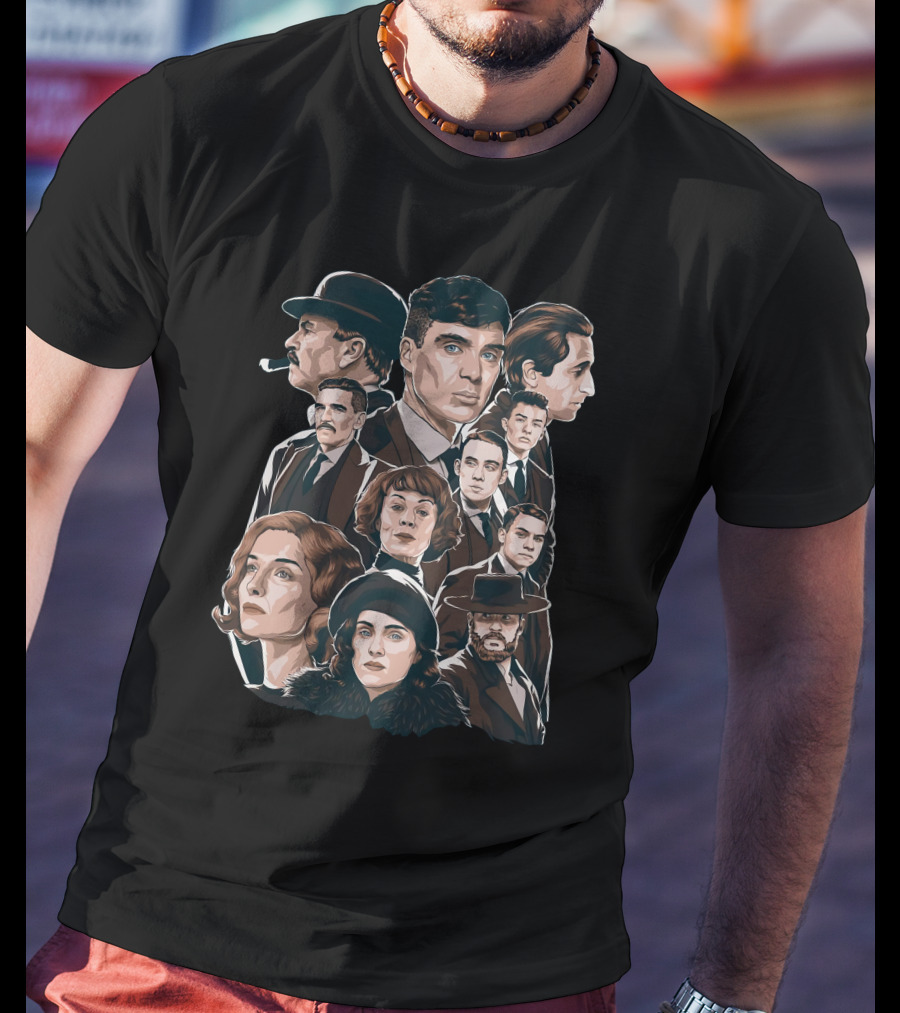 Peaky Blinders Characters Ensemble T-Shirt