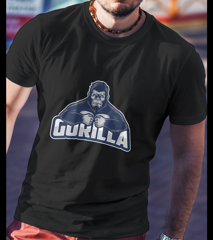GORILLA Fierce Muscular Primate T-Shirt
