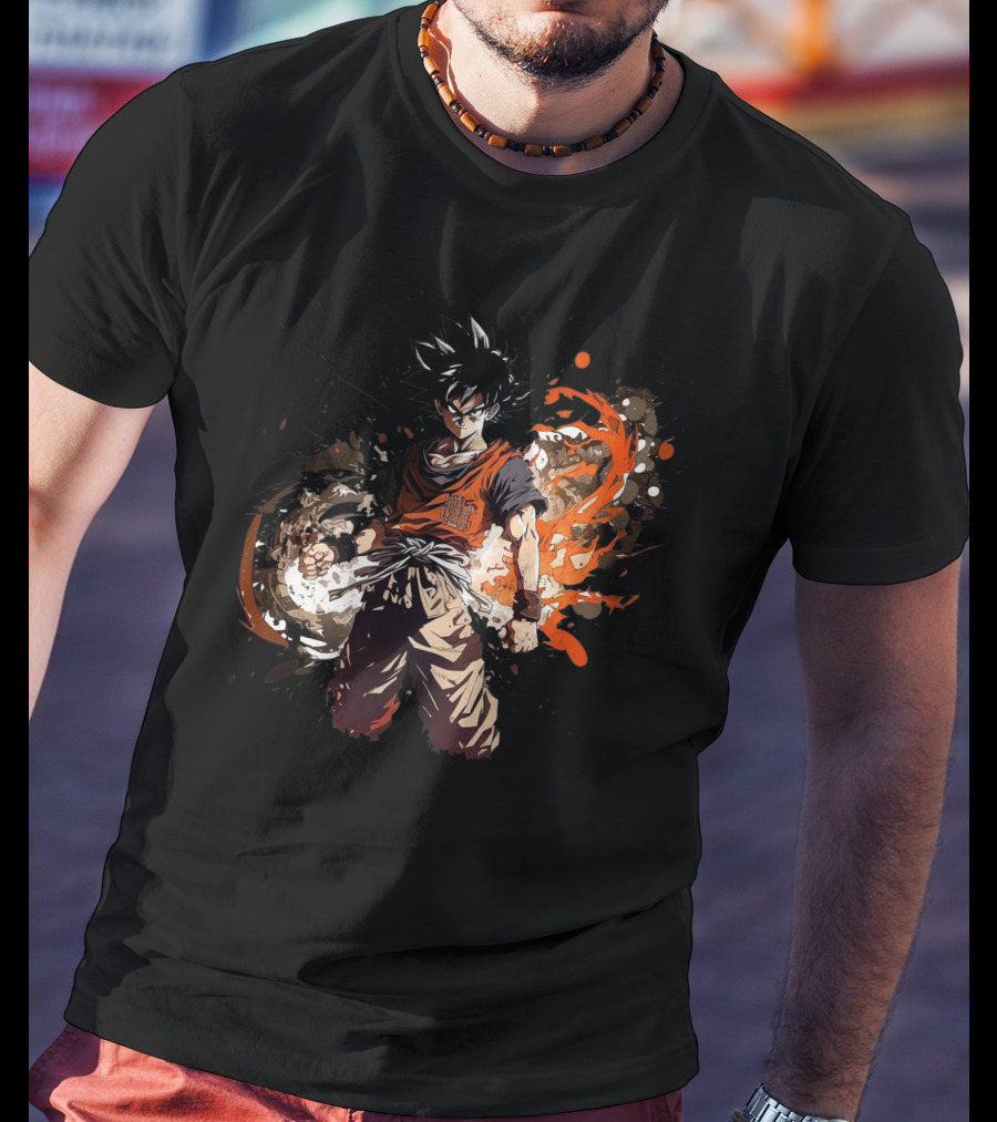 Songoku Dragon Ball Power Stance T-Shirt