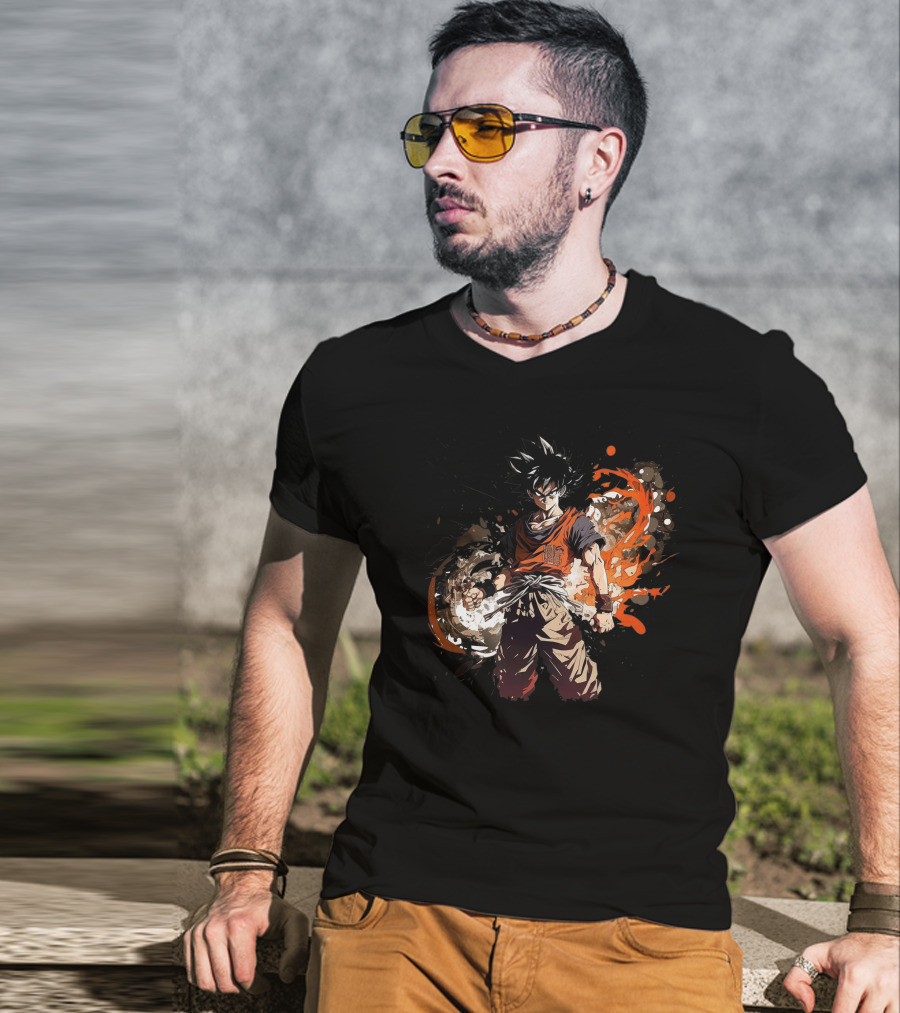 Songoku Dragon Ball Power Stance T-Shirt