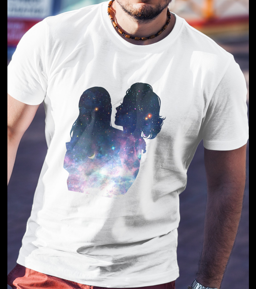 Mother Love In Me Celestial Galaxy T-Shirt
