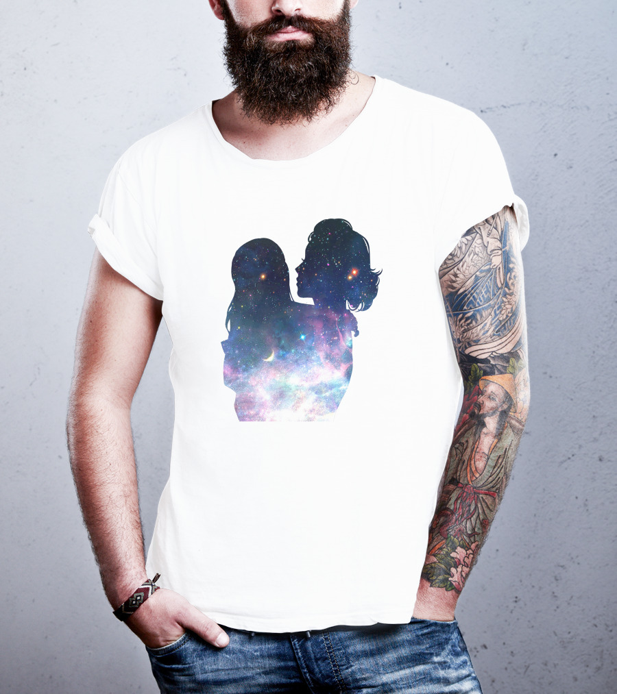 Mother Love In Me Celestial Galaxy T-Shirt