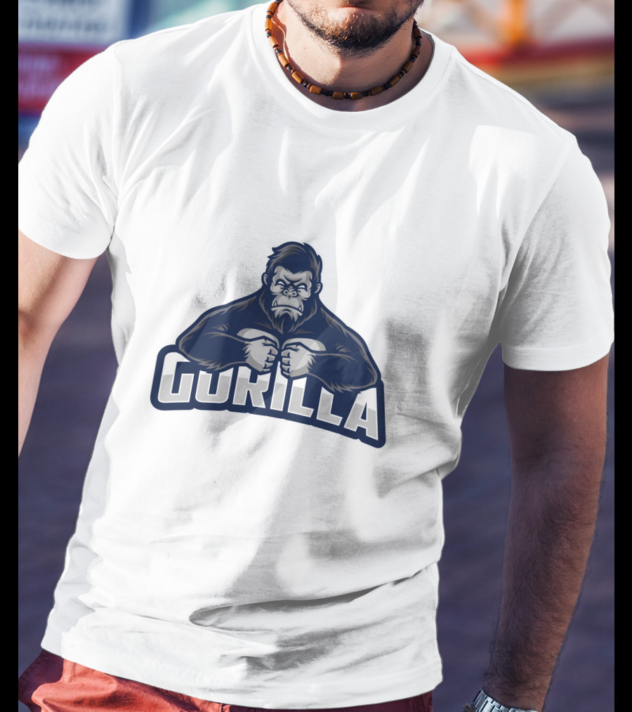 Gorilla Logo Strong Powerful T-Shirt