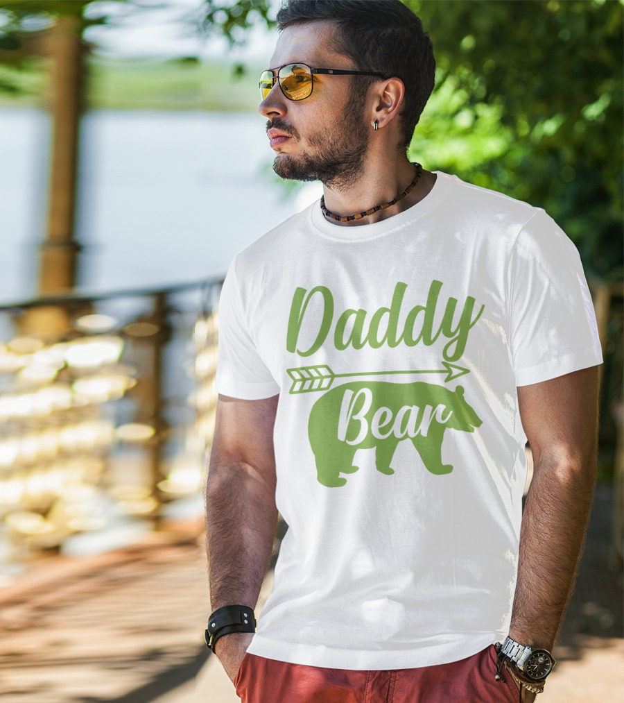 Daddy Bear Arrow T-Shirt