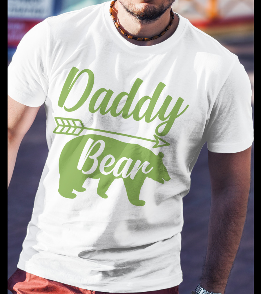 Daddy Bear Arrow T-Shirt