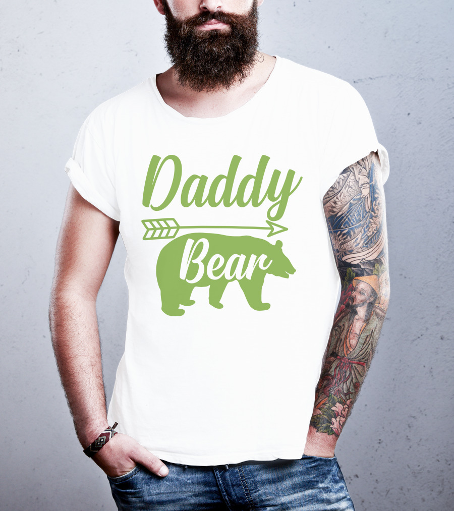 Daddy Bear Arrow T-Shirt