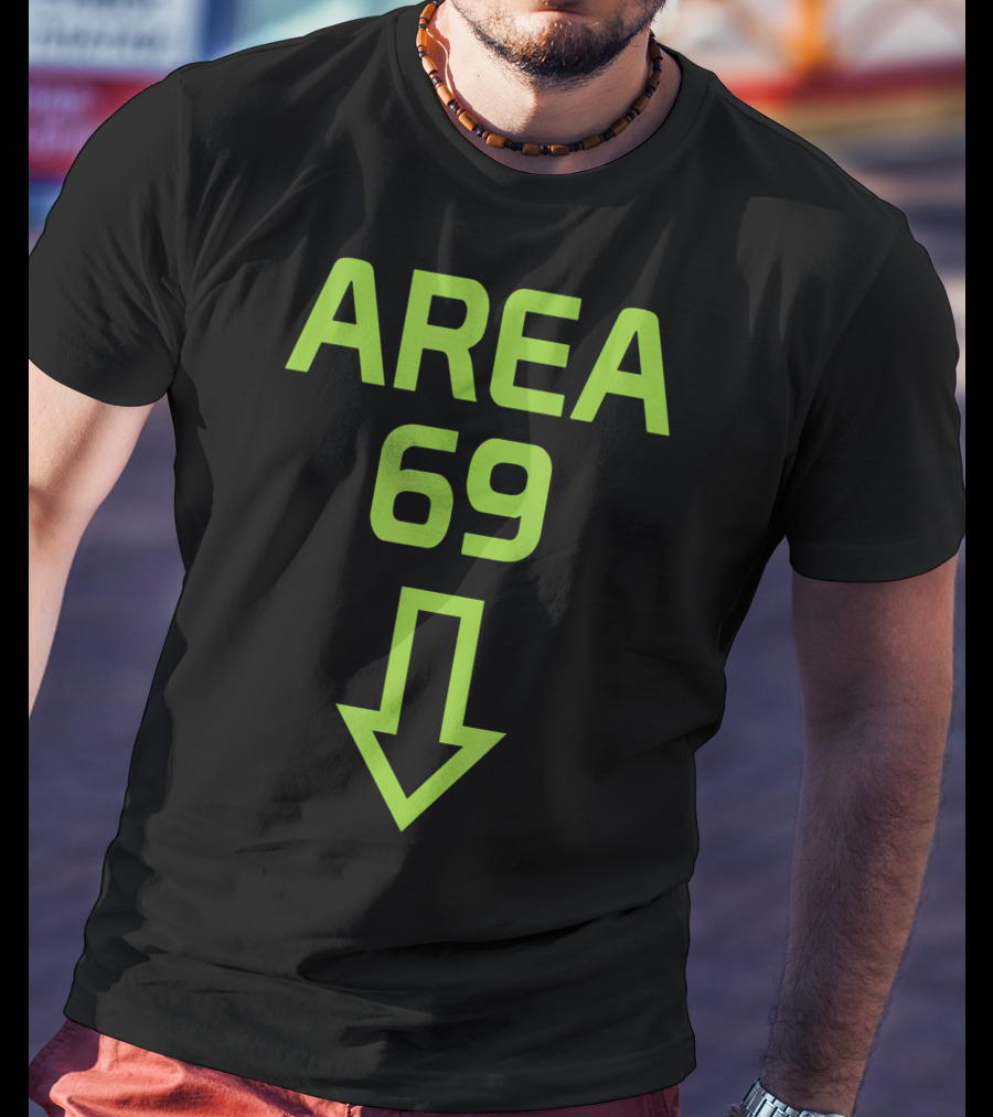 AREA 69 Down Arrow T-Shirt
