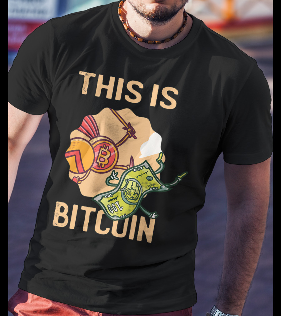 This Is Bitcoin Crypto Hodl Hold Shares Spartan Capital Bull Bear T-Shirt