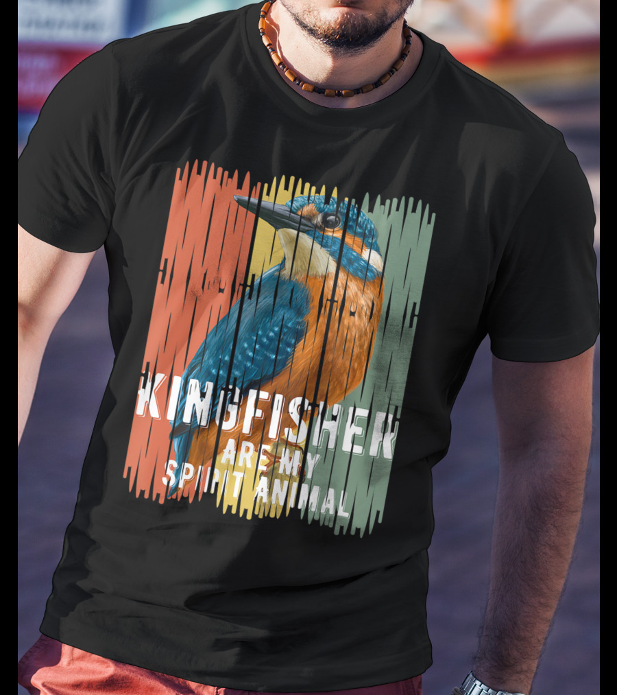 Kingfisher Are My Spirit Animal T-Shirt