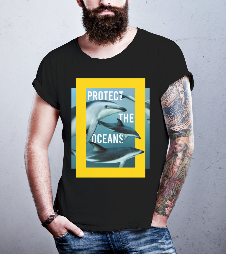 National Geographic Protect The Oceans Dolphins T-Shirt