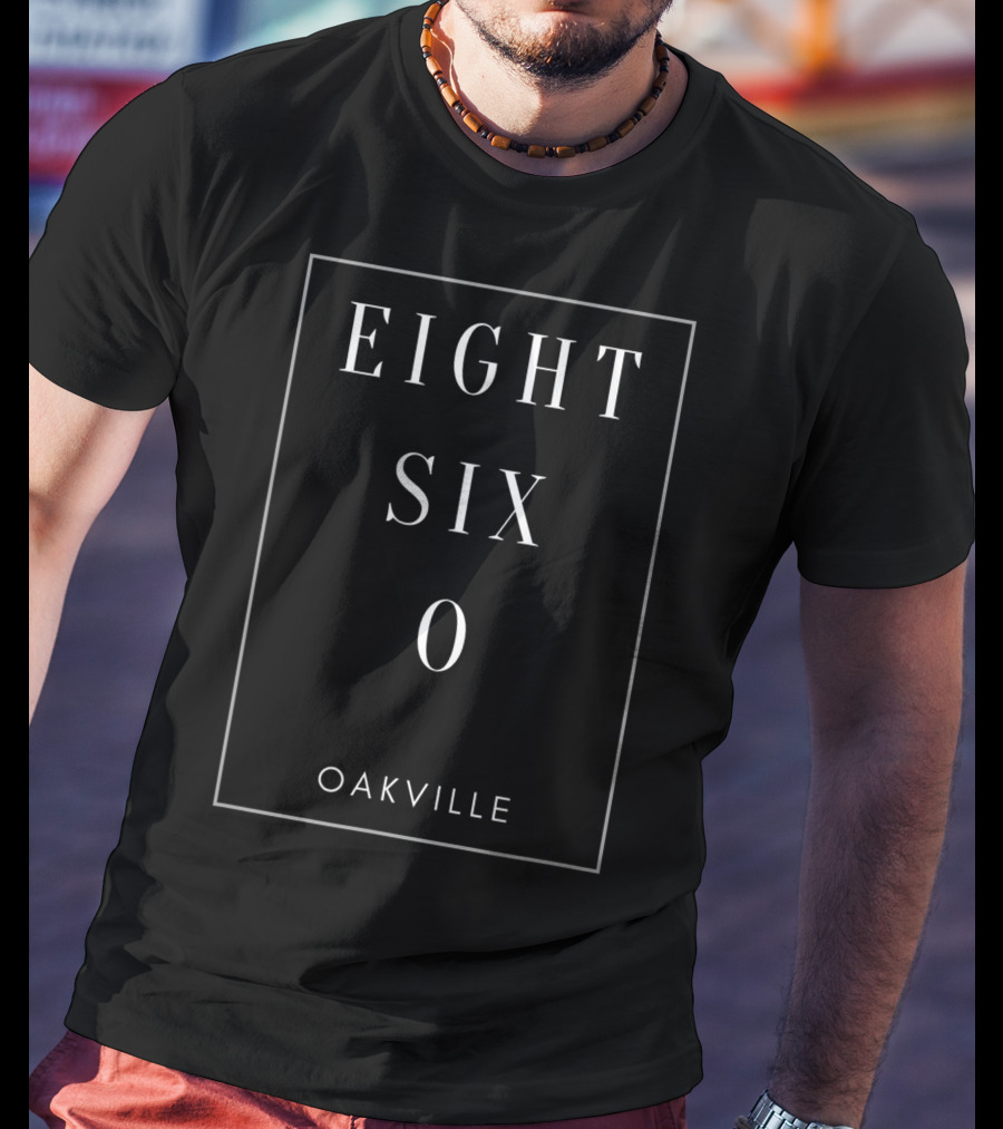 Oakville Eight Six 0 Connecticut Area Code T-Shirt