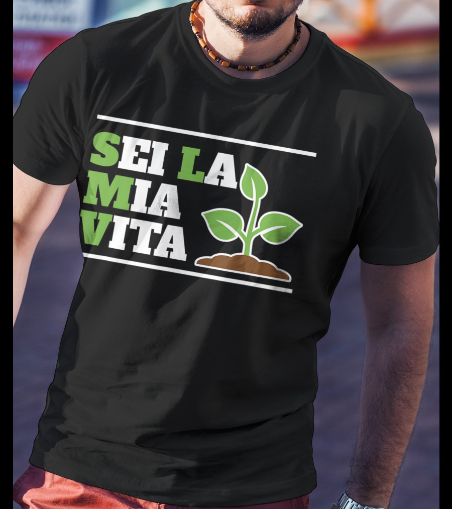 Sei La Mia Vita Italia SMV Plant T-Shirt