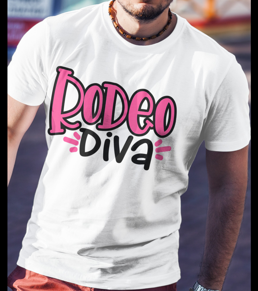 Rodeo Diva Country Cowgirl Princess Girls Western T-Shirt