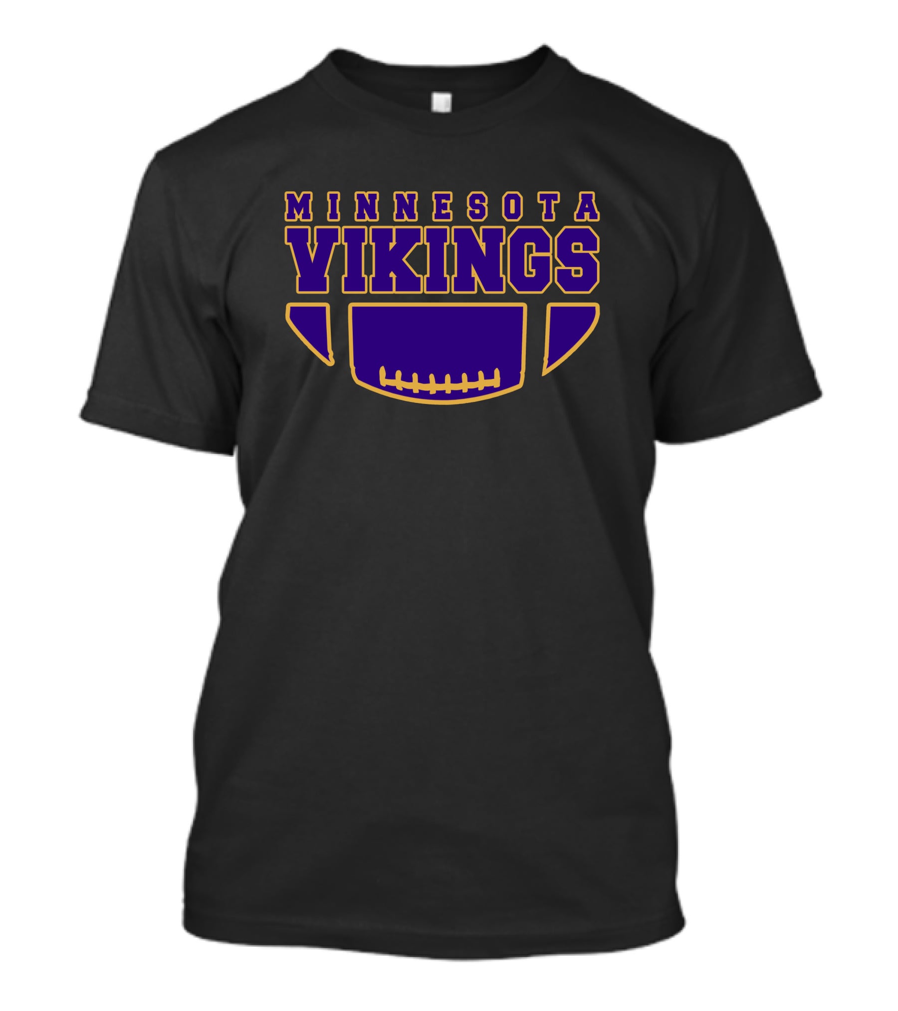 Minnesota Vikings Football Helmet Emblem T-Shirt