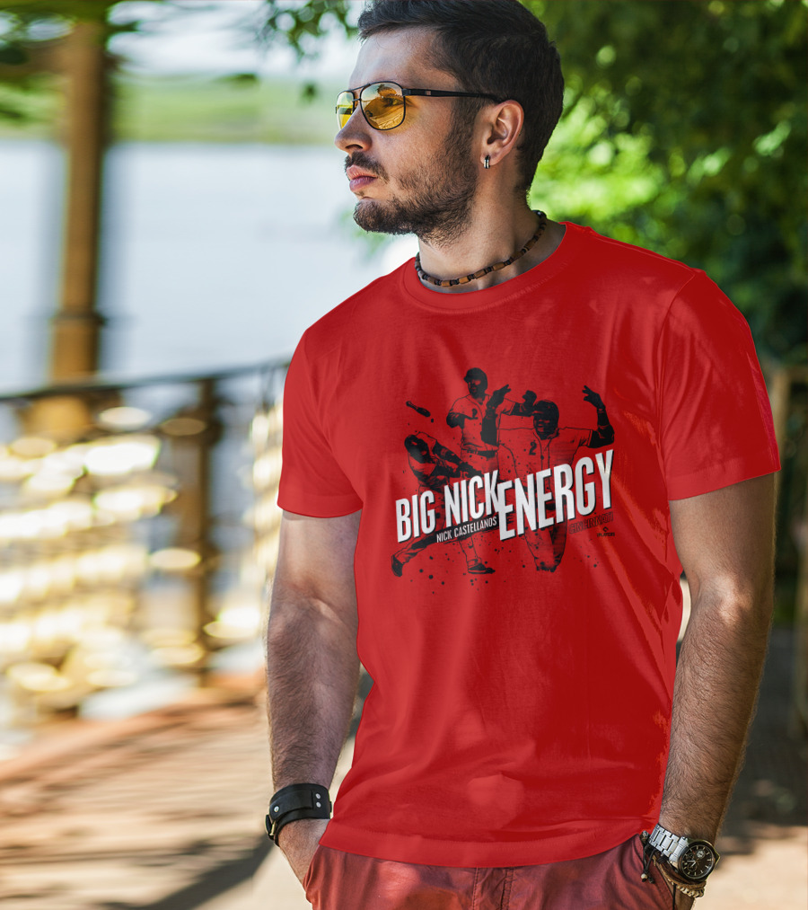 Big Nick Energy Nick Castellanos Cincinnati Cincyshirts Players T-Shirt