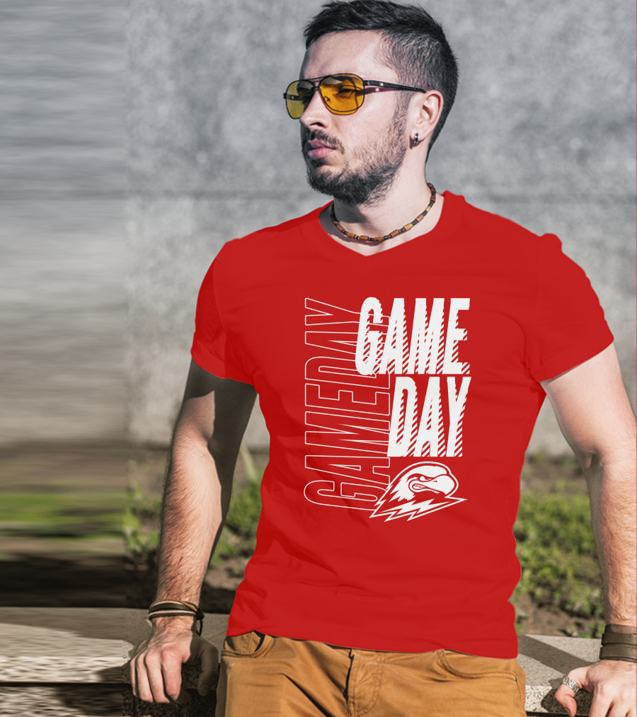 Gameday Suubookstore Red Hawk Football T-Shirt